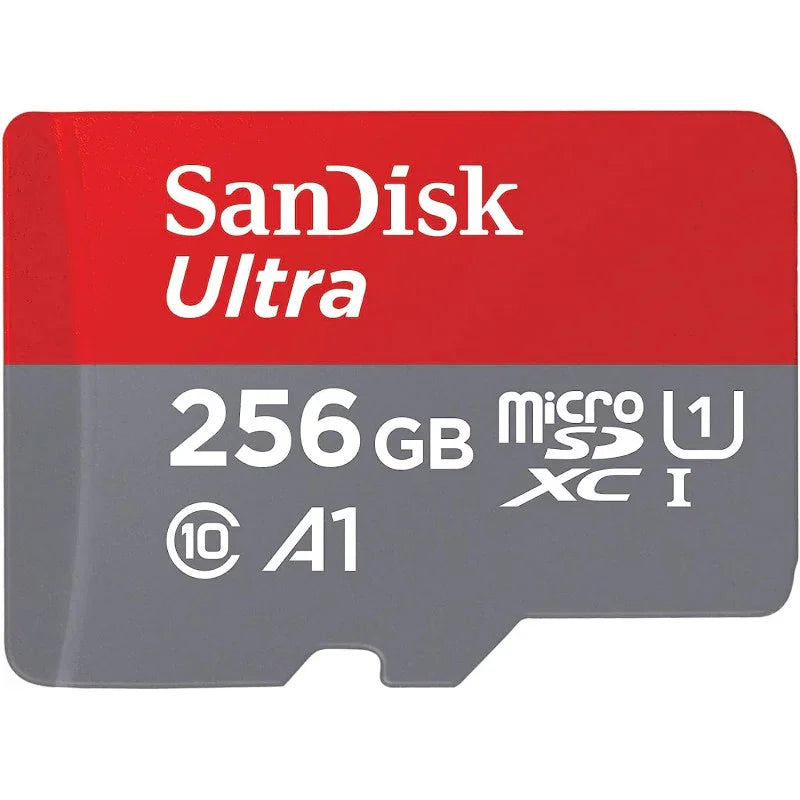 SanDisk Ultra 256 GB microSDXC Speicherkarte + SD-Adapter mit A1 App-Leistung bis zu 120 MB/s, Klasse 10, U1 - eBuy UAE